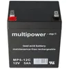 MP5-12C Akumulator kwasowo-ołowiowy Multipower 12 V 5 Ah Podgląd zdjęcia produktu 8
