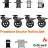 Set de roulettes de rechange Premium pour les barbecues à Voir les images du produit 2