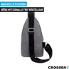 CROSSBAX Brusttasche Umhängetasche Schultertasche Crossbody Produktbild-Vorschau 3