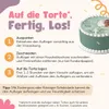 Tortenaufleger essbar individuell Taufe 20cm Fondant Produktbild-Vorschau 4