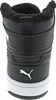 The back view of a black Puma sneaker with a white Puma logo on the heel. Produktbild-Vorschau