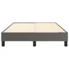 A bed frame with wooden slats on a white background. Voir les images du produit