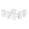 Prima Deco 6er Set Porzellanbecher 300ml – Weißes Produktbild-Vorschau 3