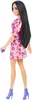 Bambola Barbie Fashionistas con lunghi capelli neri e abito Anteprima dell’immagine prodotto 11