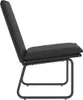 vidaXL Loungesessel Schwarz 54x75x76 cm Kunstleder Produktbild-Vorschau 4