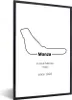 MuchoWow® Gerahmtes Poster Formel 1 - Monza - Rennstrecke Produktbild-Vorschau 1
