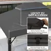 Outsuuny Toit de Rechange pour Gazebo 3 x 4 m Toit de Voir les images du produit 5