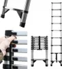 Baulich | Drabina teleskopowa – 9 stopni – wysokość 3,7 m – Podgląd zdjęcia produktu 1