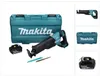Makita DJR 187 T1K Akku Reciprosäge 18 V Brushless + 1x Produktbild-Vorschau 1