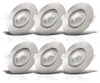 B.K.Licht lot de 6 spots à encastrer IP23 ultraplats 24mm, Voir les images du produit 1