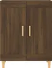 vidaXL Sideboard Braun Eichen-Optik 69,5x34x90 cm Produktbild-Vorschau 6