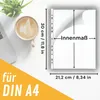 perfect line 100 Prospekthüllen A4 Typ L seitlich offen PP Produktbild-Vorschau 2