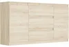 Komoda 140 cm zásuvky dveře skříňka FRAMIRE R-140-S3 sonoma Náhled obrázku produktu 1