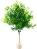 Bouquet Branche Artificielle Verte Densité Feuilles Voir les images du produit 2