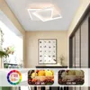 ZMH LED Deckenleuchte Dimmbar Weiß Deckenlampe  Wohnzimmer Produktbild-Vorschau 5
