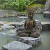 ECD Germany Buddha Figur sitzend, 63cm hoch, aus Produktbild-Vorschau 7