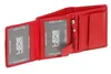 LEAS Mini-Kombibörse RFID Schutz Echt-Leder, rot Produktbild-Vorschau 3