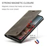 Galaxy A24 4G Hülle, Retro Kunstledertasche Stand Produktbild-Vorschau 6