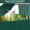 Izrielar 4 Rollen PVC Sichtschutzstreifen 35m x 19cm Produktbild-Vorschau 4