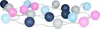 20er Lichterkette Ø6cm LED Kugeln Girlande Lampions Produktbild-Vorschau 1