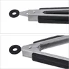 Relaxdays Grillzange, Edelstahl, Holzgriff, lange Kochzange Produktbild-Vorschau 4