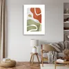 Leinwandbild Abstrakte Boho-Formen 70x100 Feeby Grün bild Produktbild-Vorschau 2