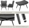 Fauteuil Hygge rembourré, ergonomique, charge maximale 150 Voir les images du produit 5