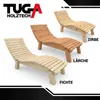 Holzliege Wellenliege Gartenliege Relaxliege "Liege-Franzi" Produktbild-Vorschau 4