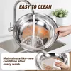 WARMOUNTS Chafing Dish Set 4er 7,6L Edelstahl Gold, Buffet Produktbild-Vorschau 11