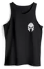 Herren Tank-Top Logo Print Sparta-Helm Spartaner Gladiator Produktbild-Vorschau 2
