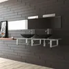 Alpenberger Design Doppel-Glaswaschschale Schwarz aus Produktbild-Vorschau 10