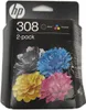 HP 308 Confezione da 2 cartucce originali per stampanti Anteprima dell’immagine prodotto 6