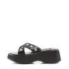 FLIP-05 Damen Sandale von DemoniaCult, Schwarz EU 40, US 10 Produktbild-Vorschau 3