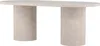 FURNLUX Jedálenský stôl Narvik Marble Grey 100cm / Náhľad obrázku produktu 1