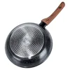The underside of a frying pan with a wooden handle. Anteprima dell’immagine prodotto
