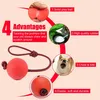 Wurfball Hund, 3 Stück Elastische Hundespielzeug Ball mit Produktbild-Vorschau 2