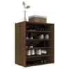 vidaXL Szafka na buty brązowy dąb 60x35x70 cm materiał Podgląd zdjęcia produktu 12