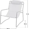 SVITA Set de 2 Fauteuils de Relaxation Outdoor Chaise de Voir les images du produit 7