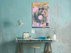 Vliesstoff Leinwandbild - Teddy Bear and Balloon (1 Part) Produktbild-Vorschau 2