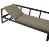 A close-up view of a chaise lounge. Produktbild-Vorschau