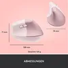 Logitech Lift Rosa Ergonomische vertikale Maus Produktbild-Vorschau 22