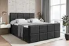 ALTDECOR Boxspringbett mit Fußteil, 2 Matratzen und Topper Produktbild-Vorschau 1