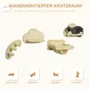 PawHut Katzentreppen-Set Sprossenleiter Plattformen Produktbild-Vorschau 4