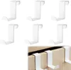 Unyqoos® Deurklemmen, set van 6, wit – Klemhaken voor Productafbeelding-voorbeeld 1