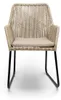 Dining-Gartenstuhl | Mona | Sand | Rope | 2er Set Produktbild-Vorschau 7