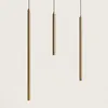 LED Pendelleuchte 3W Aluminium Evory L Gold Produktbild-Vorschau 7