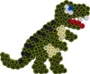 Hama Bügelperlen midi "Auto/Dinosaurier" Blister ca. 1.100 Produktbild-Vorschau 4