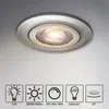 Monzana Einbaustrahler 6er Set LED Flach 68mm Dimmbar Produktbild-Vorschau 9