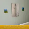 Składany stół naścienny z nogą stołową Blat biurka 80x50 cm Podgląd zdjęcia produktu 3