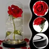 Ewige Rose unter Glas mit LED, rote Dekorationsrose, Produktbild-Vorschau 9